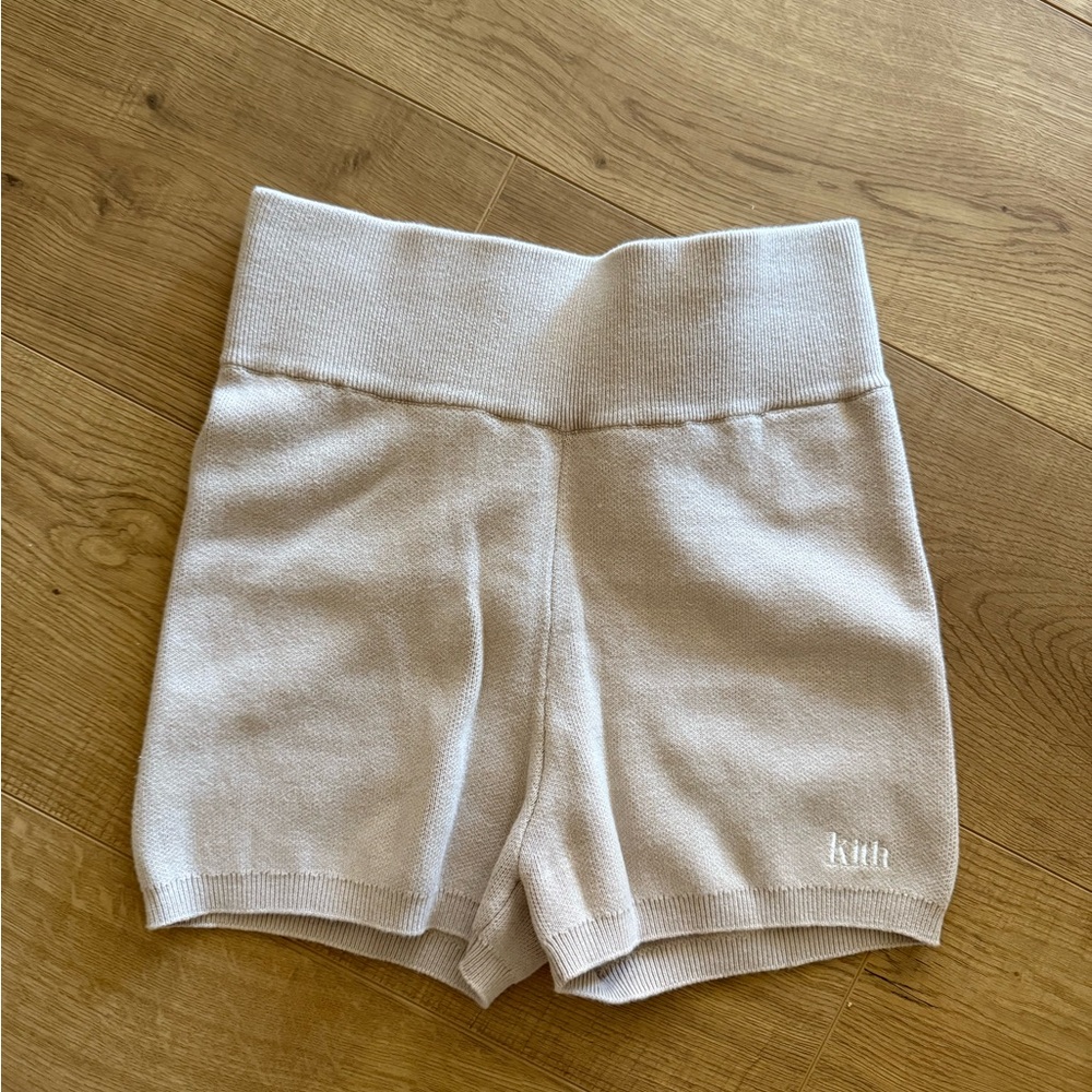 Kith Beige Knit Shorts